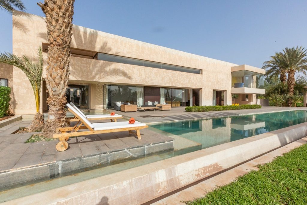 Villa de luxe et architecture contemporaine